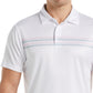 PGA Tour Men's Chest Stripe Short Sleeve Golf Polo White Size XX-Large
