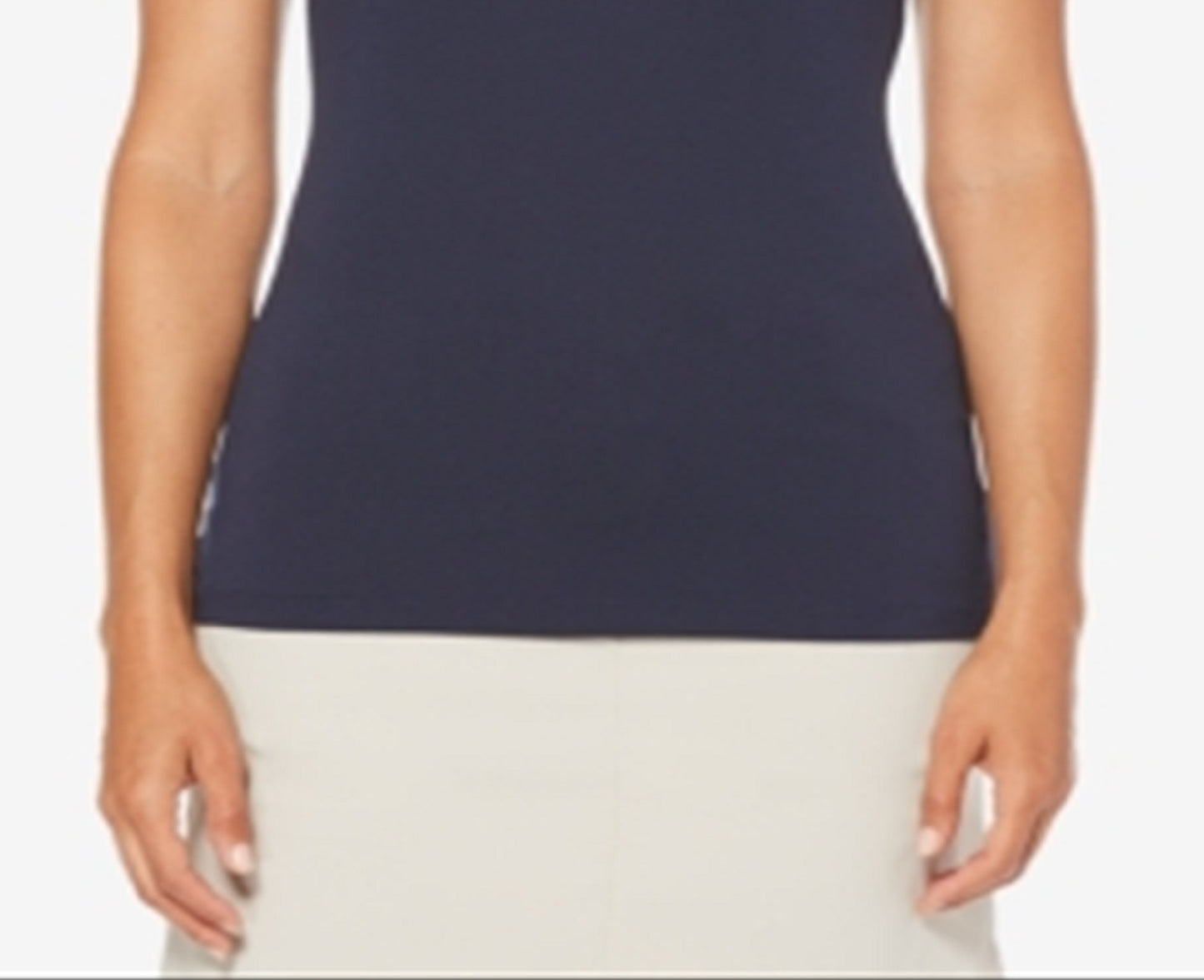 Callaway Women's Sleeveless Golf Polo Shirt Blue Size X-Large
