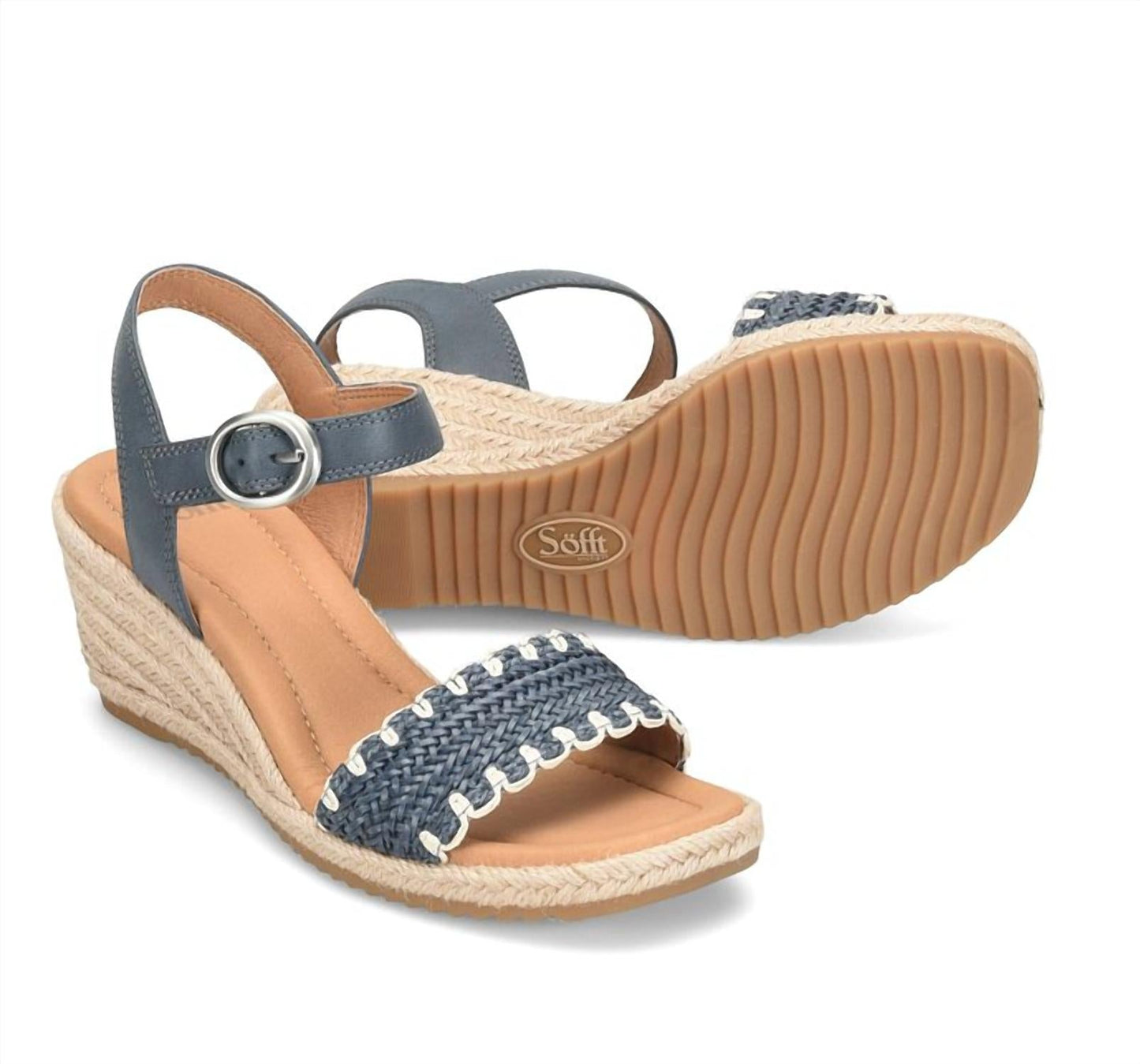Sofft - Women's Inez Leather Woven Sandals