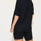 Basic Bae - V-neck T-shirt & Shorts Set