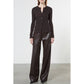 Enza Costa - Soft Faux Leather Straight Leg Pant