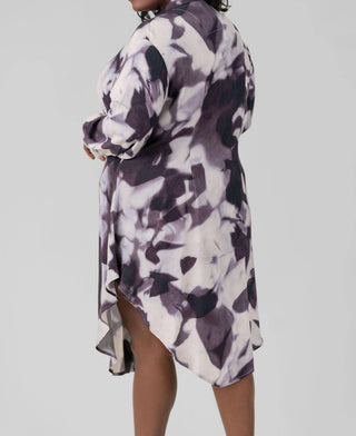 Bitte Kai Rand - Water Mirror Button Front Midi Dress - Plus