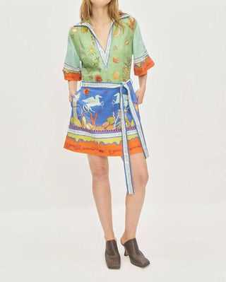 Alemais - Surrealist Summer V Mini Dress