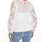 Frank Lyman - Long Sleeve Knit Sweater Top