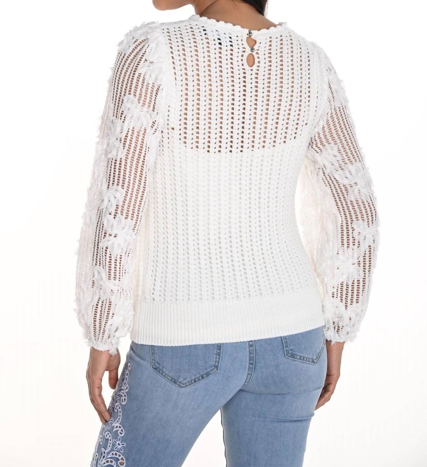 Frank Lyman - Long Sleeve Knit Sweater Top
