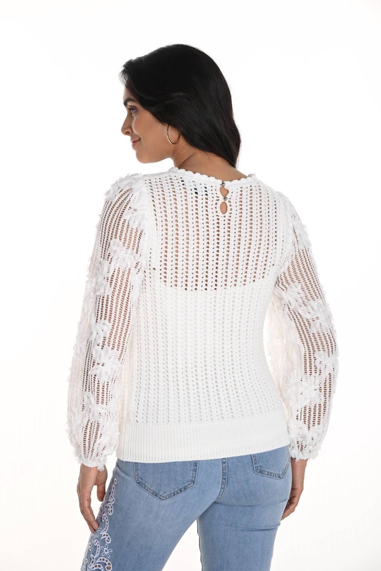 Frank Lyman - Long Sleeve Knit Sweater Top