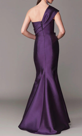 Frascara - One Shoulder Fitted Mother Of The Bride Gown