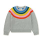 Tea Collection - Rainbow Sweater