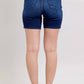 Judy Blue - High Waist V-front Bermuda Shorts