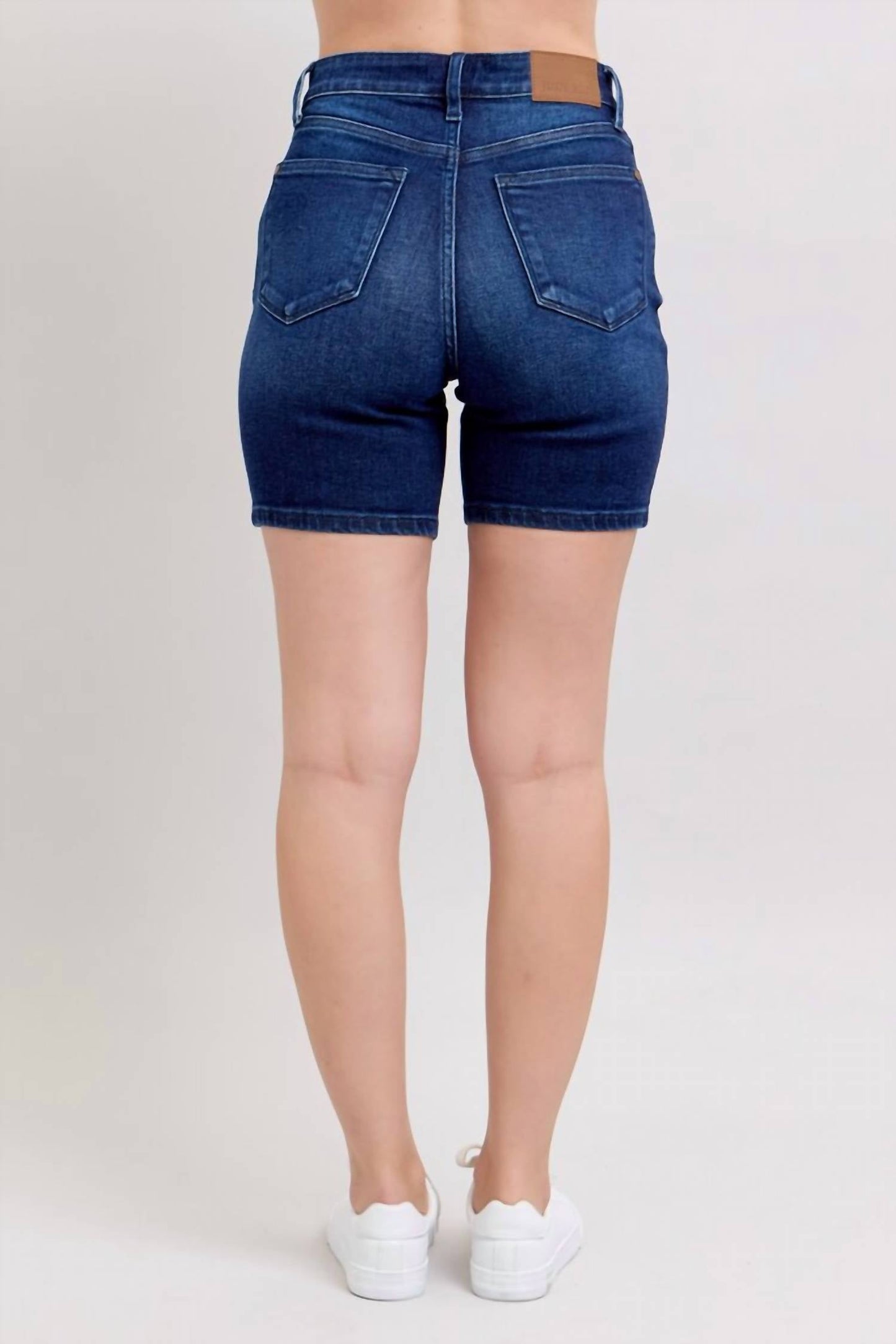 Judy Blue - High Waist V-front Bermuda Shorts