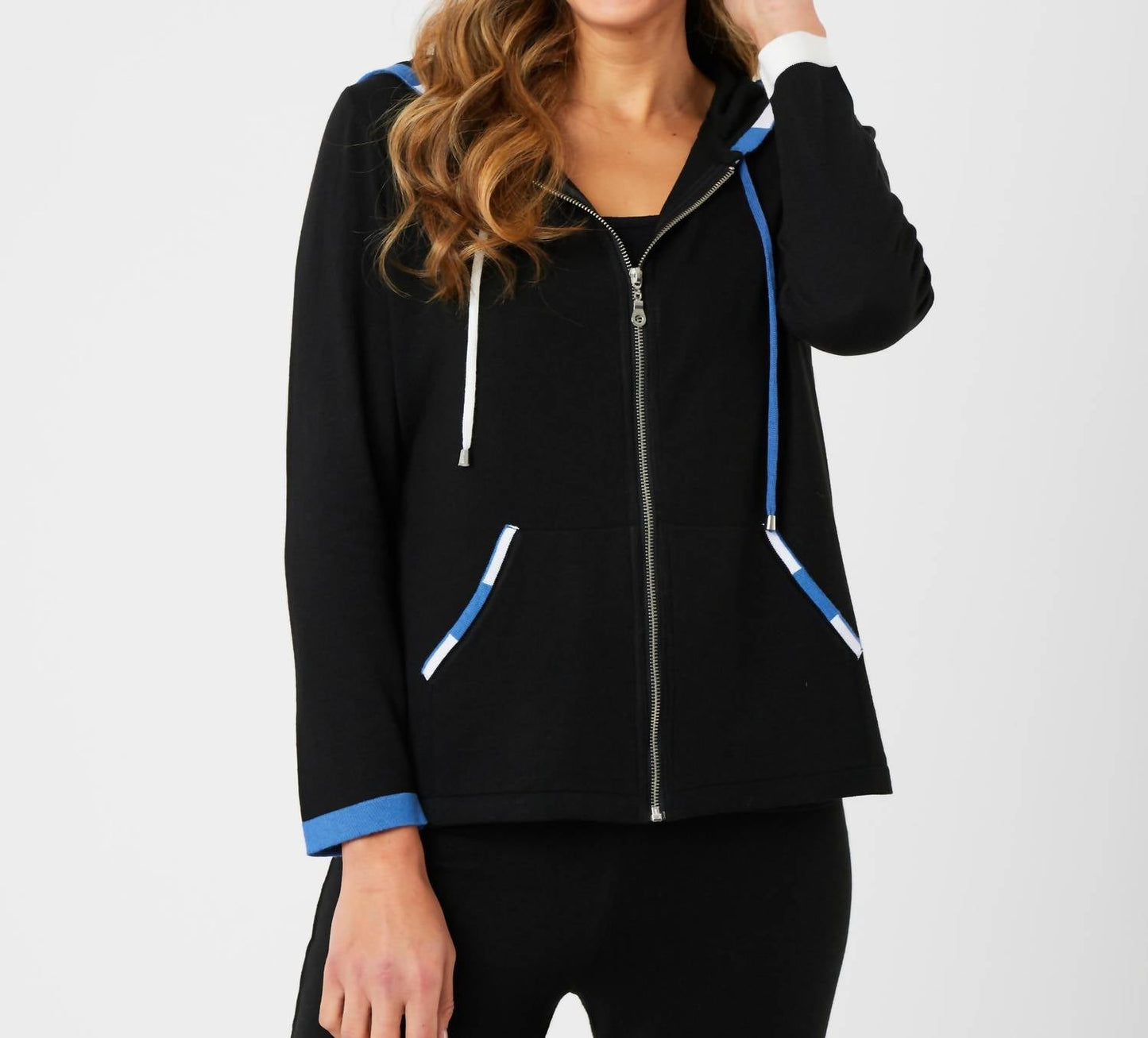 Angel Apparel - Stripe Detail Hoodie