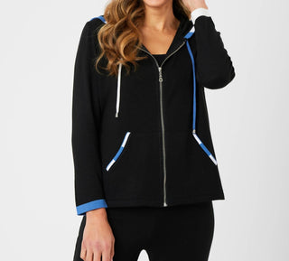 Angel Apparel - Stripe Detail Hoodie