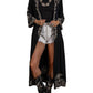Paparazzi - Viscose Embroidered Open Front Duster