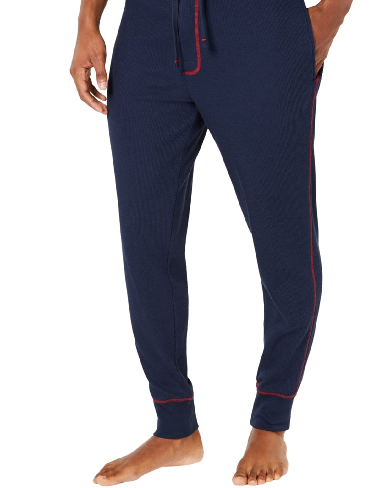 Tommy Hilfiger Men's Thermal Joggers Blue Size Medium
