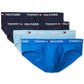 Tommy Hilfiger Men's 4 Pk Everyday Microfiber Briefs Blue Size L