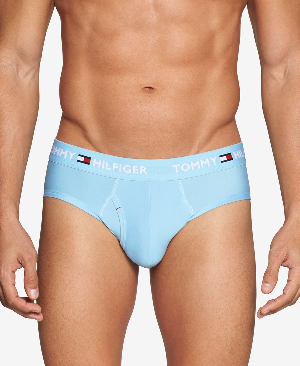 Tommy Hilfiger Men's 4 Pk Everyday Microfiber Briefs Blue Size L