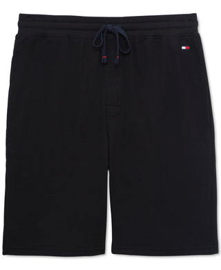 Tommy Hilfiger Men's Thermal Pajama Shorts Black Size Large