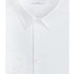 Calvin Klein Men's Slim Fit Non Iron Performance Herringbone Point Collar Dress Shirt White Size 15X34X35