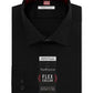 Van Heusen Men's Classic Fit Wrinkle Free Flex Collar Stretch Solid Dress Shirt Black Size 16.5X32X33