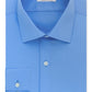 Van Heusen Men's Classic Fit Wrinkle Free Flex Collar Stretch Dress Shirt Blue Size 15.5X34X35