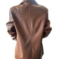 Hyfve - Faux Leather Blazer