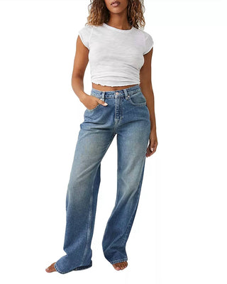 Free People - Tinsley Baggy High-rise Jeans