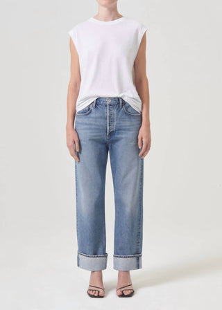 Agolde - Low Slung Straight Leg Jean