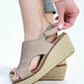 Corkys Footwear - Women's 'k Bye' Espadrille Wedge Sandal