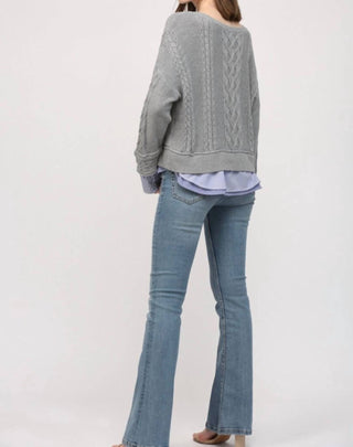 Fate - Riley Long Sleeve Sweater