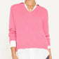 Brochu Walker - V Neck Layered Pullover Sweater