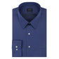 Arrow Men's Classic Fit No Iron Pocket Dress Shirt Blue Size 17 1/2