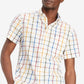 Tommy Hilfiger Men's Hadley Windowpane Shirt White Size Large
