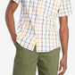 Tommy Hilfiger Men's Hadley Windowpane Shirt White Size Large