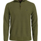 Tommy Hilfiger Men's Signature Solid Quarter Zip Sweater Green Size Small