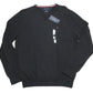 Tommy Hilfiger Men's Signature Solid Crew Neck Sweater Black Size Large