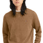 Tommy Hilfiger Men's Signature Solid Crew Neck Sweater Brown Size Large