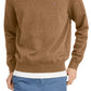 Tommy Hilfiger Men's Signature Solid Crew Neck Sweater Brown Size Large