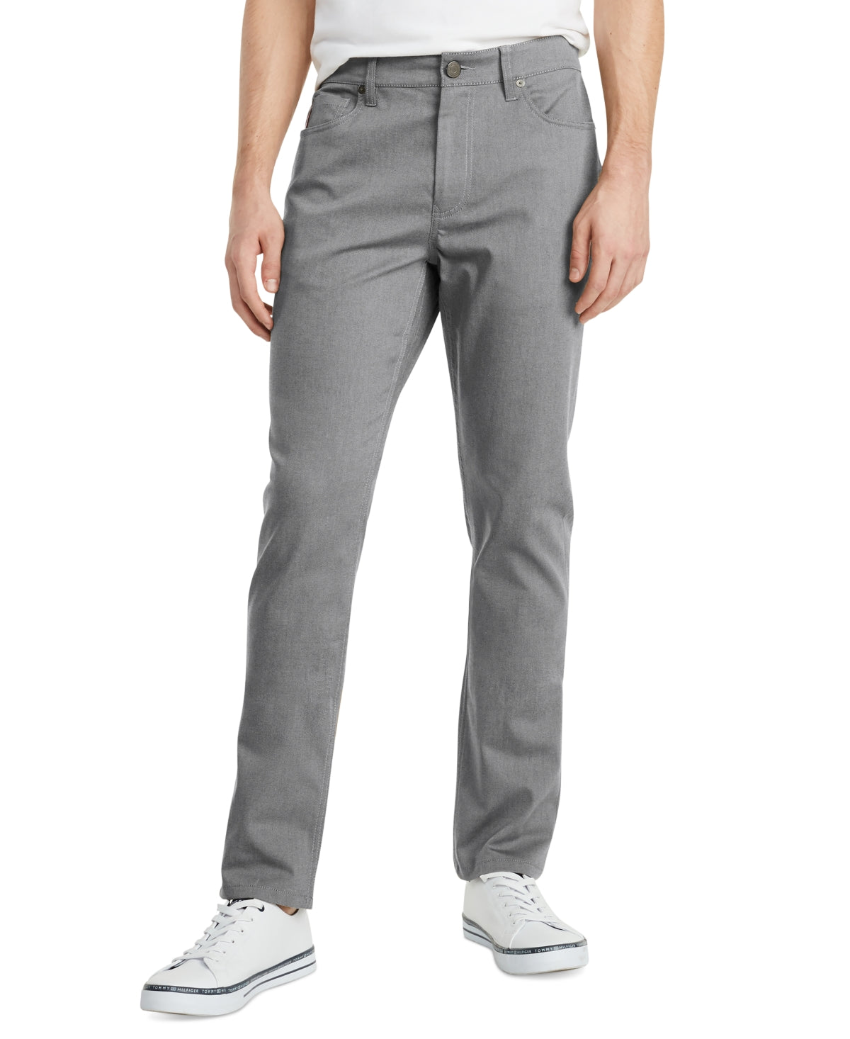 Tommy Hilfiger Men's Th Flex 5 Pocket Pants Blue Size 32X30