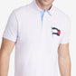 Tommy Hilfiger Men's Alwyn Custom Fit Th Flex Polo Shirt Purple Size Medium