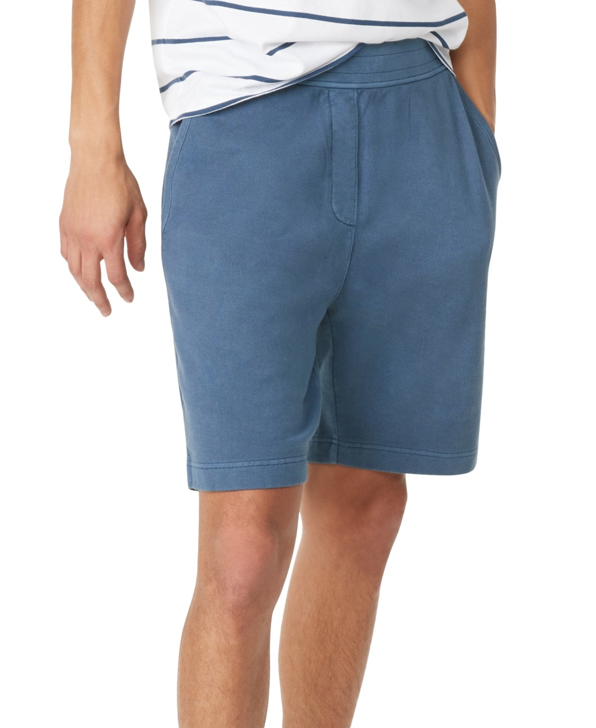 Tommy Hilfiger Men's Garment Dyed Sweatshorts Blue Size X-Large