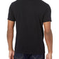 Tommy Hilfiger Men's Flag Stripe Short Sleeve T-Shirt Black Size Small