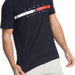 Tommy Hilfiger Men's Flag Stripe Short Sleeve T-Shirt Blue Size X-Large