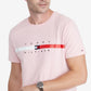 Tommy Hilfiger Men's Flag Stripe Short Sleeve T-Shirt Pink Size XX-Large