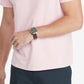 Tommy Hilfiger Men's Flag Stripe Short Sleeve T-Shirt Pink Size XX-Large