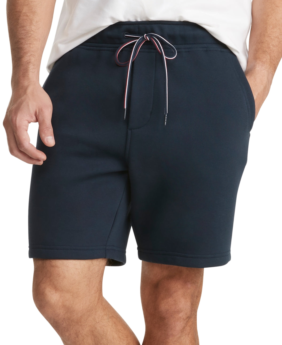 Tommy Hilfiger Men's Shep Comfort Fit Fleece Sweat Short Blue Size Medium