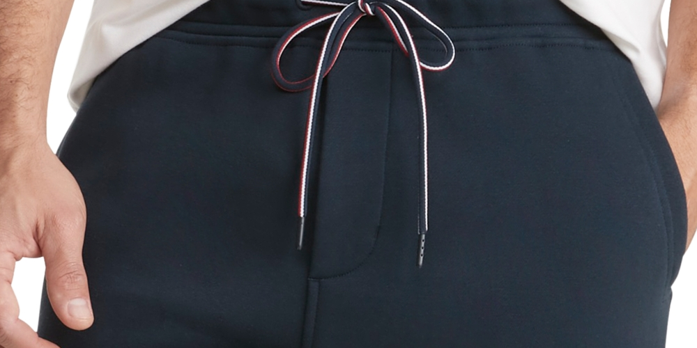 Tommy Hilfiger Men's Shep Comfort Fit Fleece Sweat Short Blue Size Medium