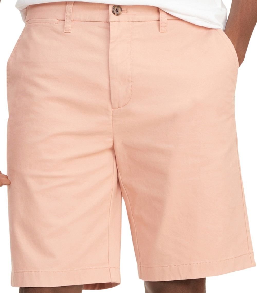 Tommy Hilfiger Men's 9 Th Flex Shorts Orange Size 42