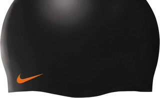 Nike Women's Silicone Swim Cap Swimsuit Black Size Regular