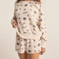 Z Supply - Football Star Long Sleeve Lounge Top