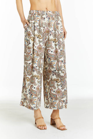 Drew - Adeline Paisley Pattern Pant